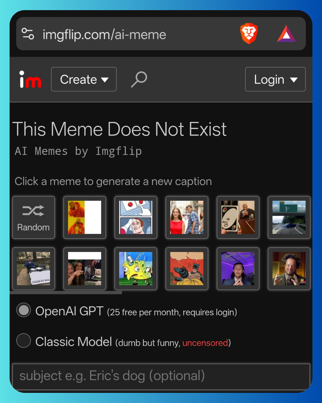 ThisMame DoesNotExist